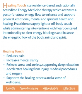 Healing Touch Introduction Card - Inside